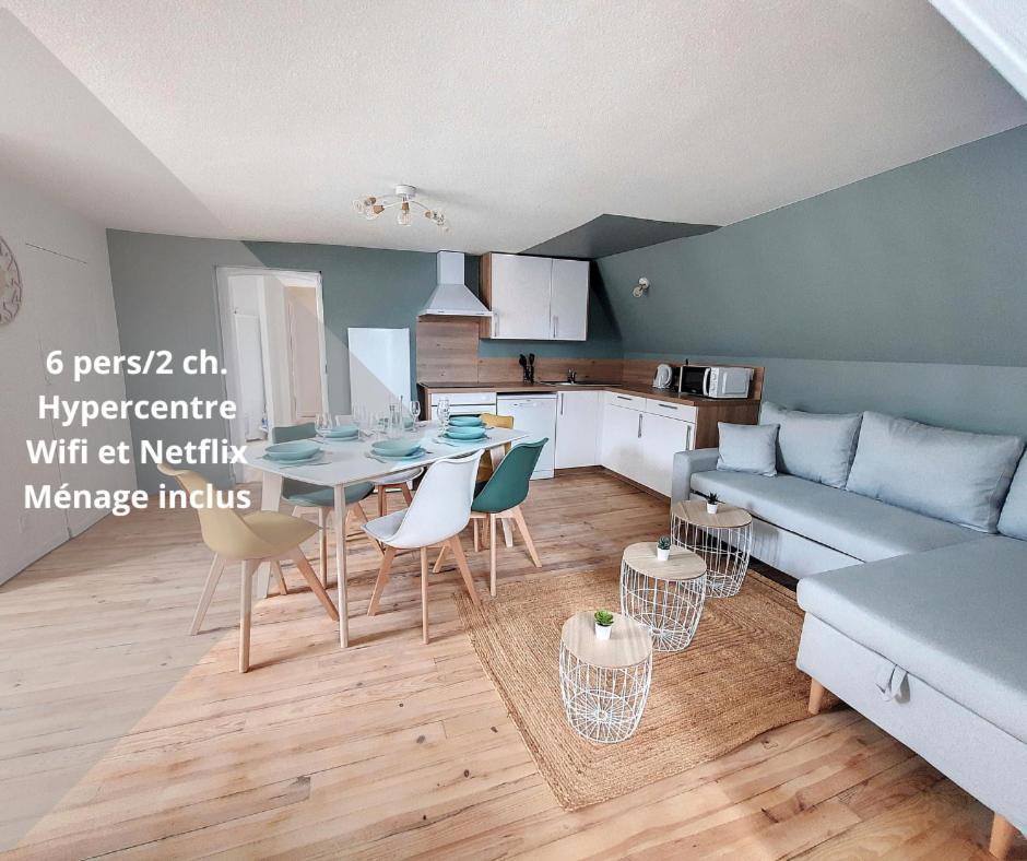 Le Pic*Wifi*Netflix*Menage Inclus Apartment Bagneres-de-Bigorre Ngoại thất bức ảnh